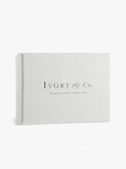 Ivory & Co Snowdrop haarspeld met mooie keramische bloemen