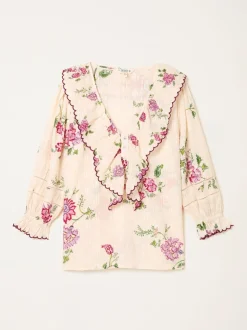 Ivory Spring Floral - FatFace Blouse