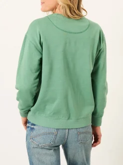 Jadegroen - FatFace - sweatshirt met ronde hals