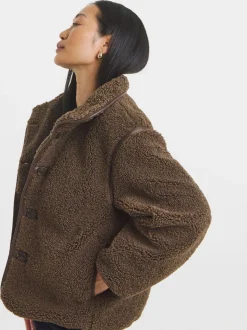 JD Williams Borg Teddy Jacket