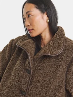 JD Williams Borg Teddy Jacket