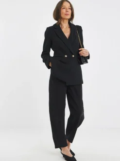 JD Williams Double Breasted Boucle Blazer