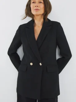 JD Williams Double Breasted Boucle Blazer