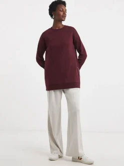 JD Williams Side Zip Longline Sweatshirt