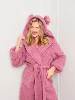 Jim Jam the Label Natural Novelty Lambi Robe