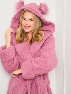 Jim Jam the Label Natural Novelty Lambi Robe
