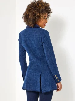 Joe Browns Navy Longline Jacket