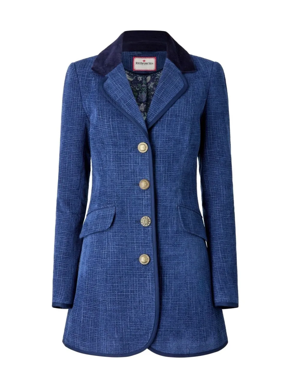 Joe Browns Navy Longline Jacket