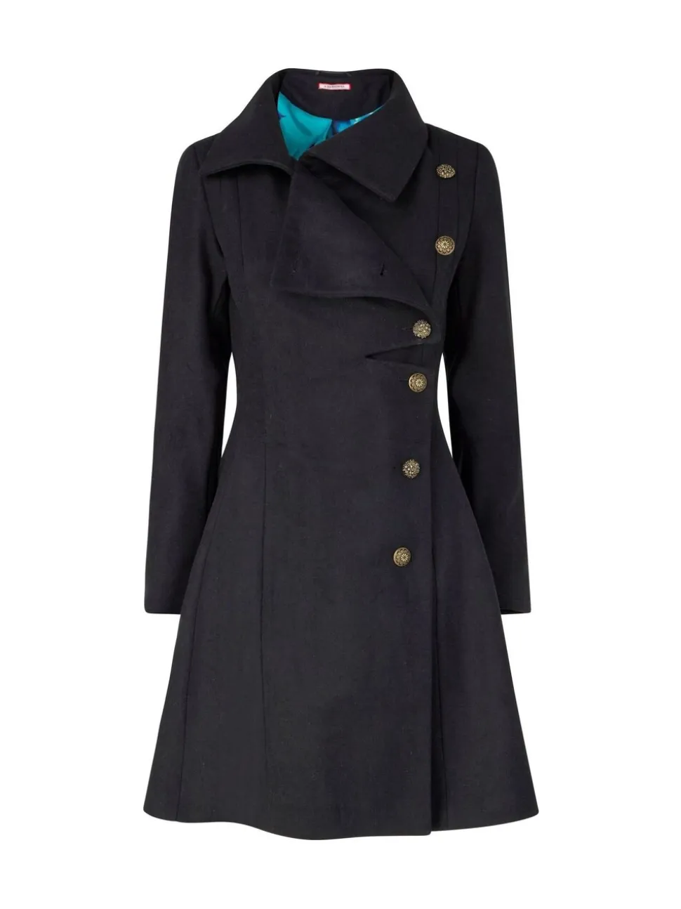 Joe Browns Oversized Collar Black Coat