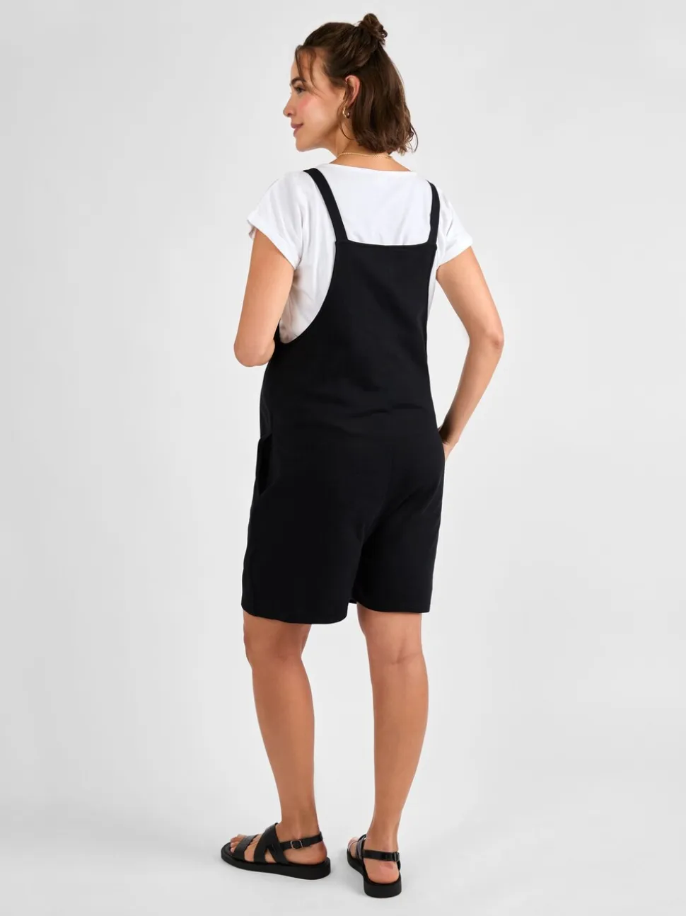 JoJo Maman Bébé Jersey zwangerschaps-bretelbroeken