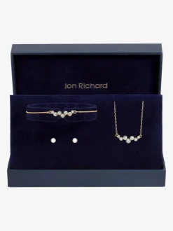Jon Richard Bubble Crystal Trio Set Gift Box