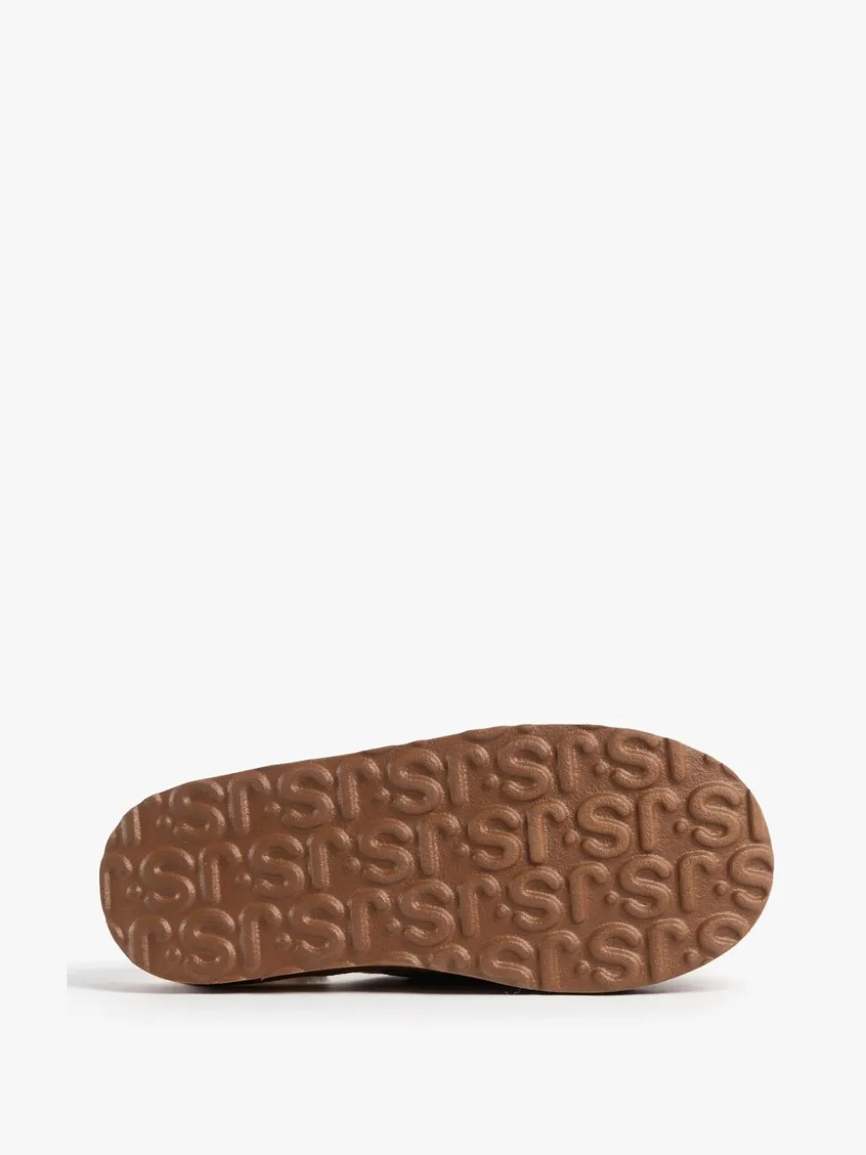 Just Sheepskin Brown Ladies Mabel Sheepskin Platform Mule Slipper