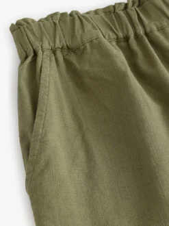 Kakigroen - 100% katoenen Bermuda-shorts