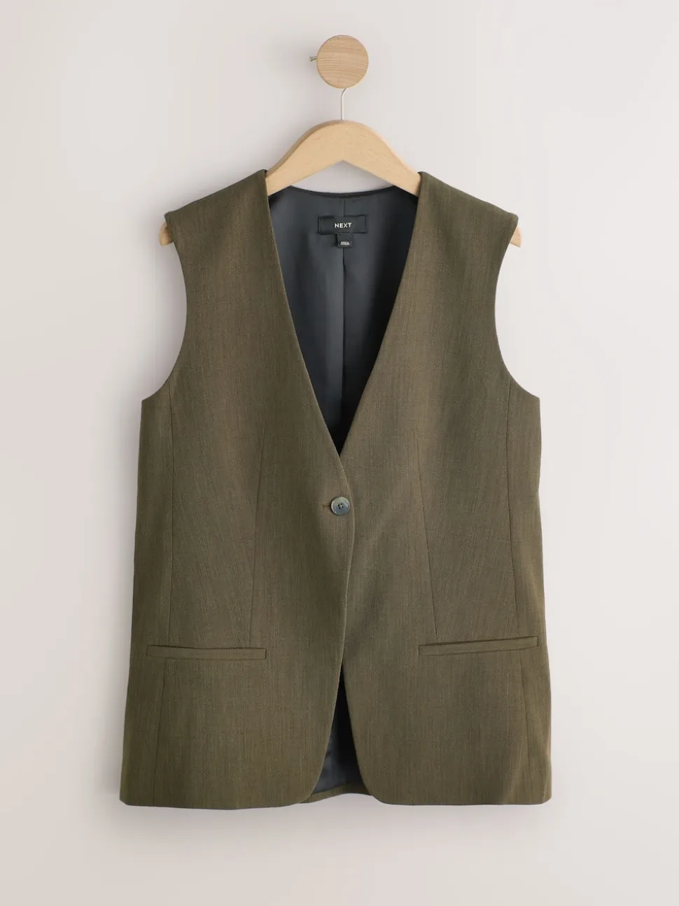 Kakigroen - Crosshatch Waistcoat Blazer