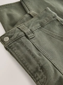 Kakigroen - Enkel Rechte Pijpen Timmermans Jeans