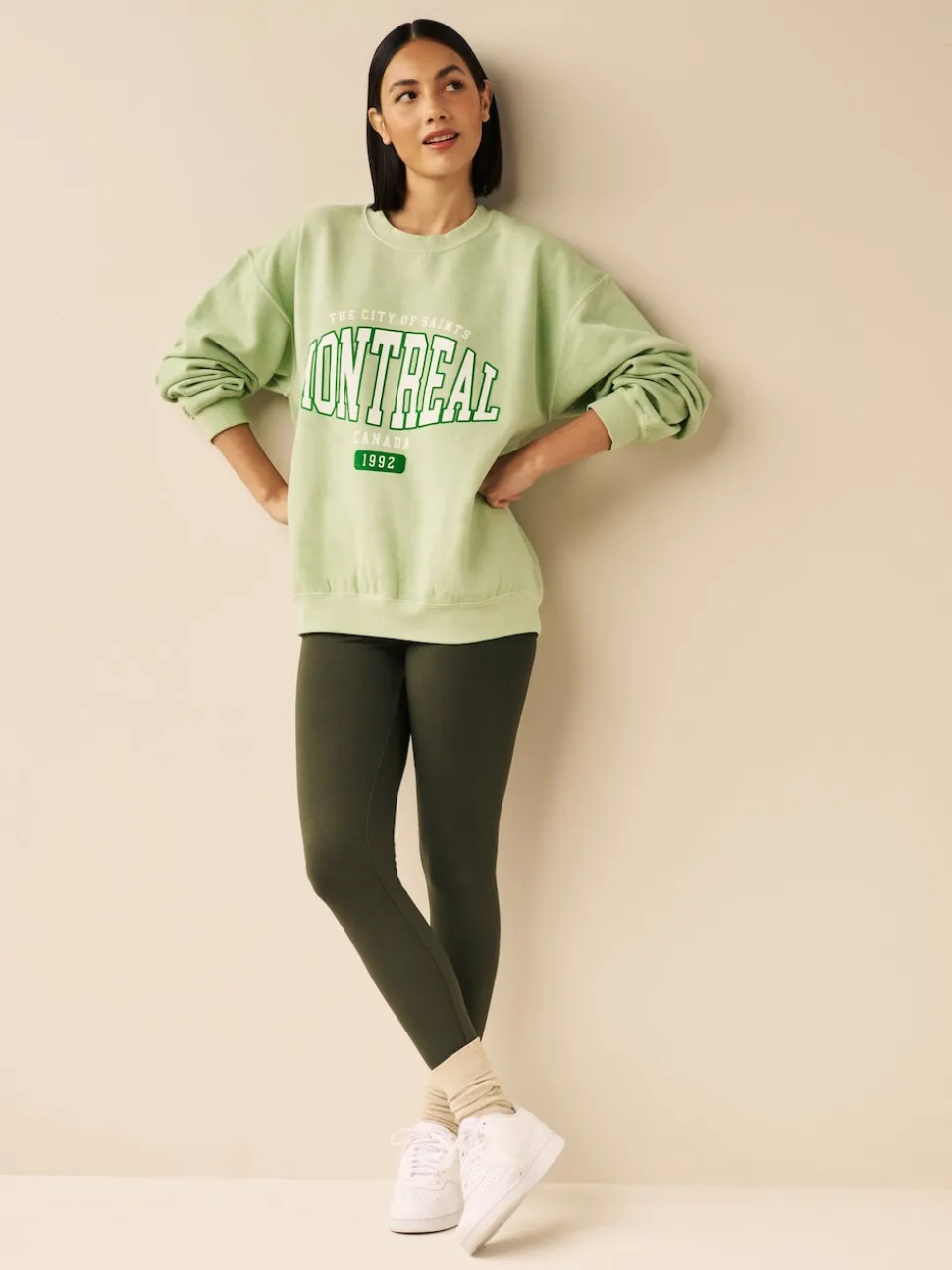 Kakigroen - Lange legging