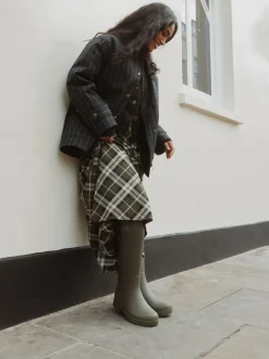 Kakigroen - Premium Faux Fur Lined Knee High Wellies