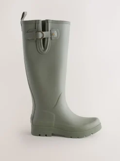 Kakigroen - Premium Faux Fur Lined Knee High Wellies