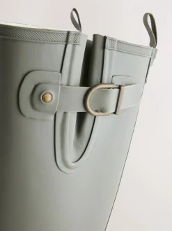 Kakigroen - Premium Faux Fur Lined Knee High Wellies