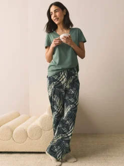 Kakigroen - Pyjama met korte mouwen