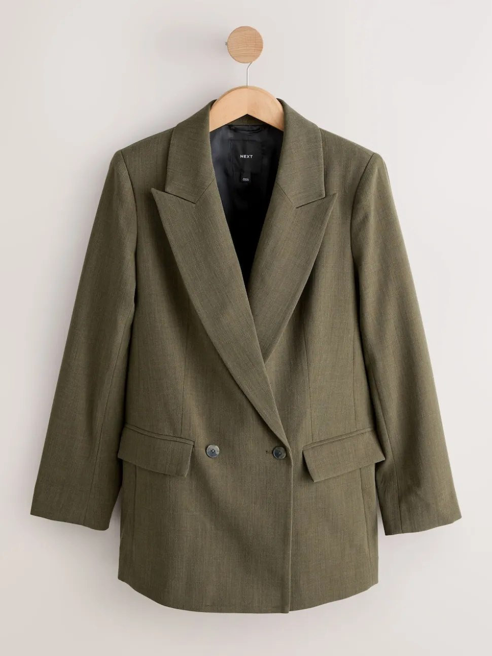 Kakigroen - Relaxed Crosshatch Blazer