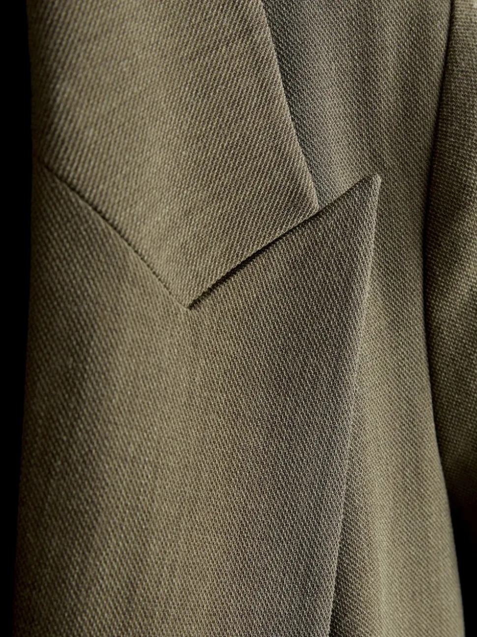 Kakigroen - Relaxed Crosshatch Blazer