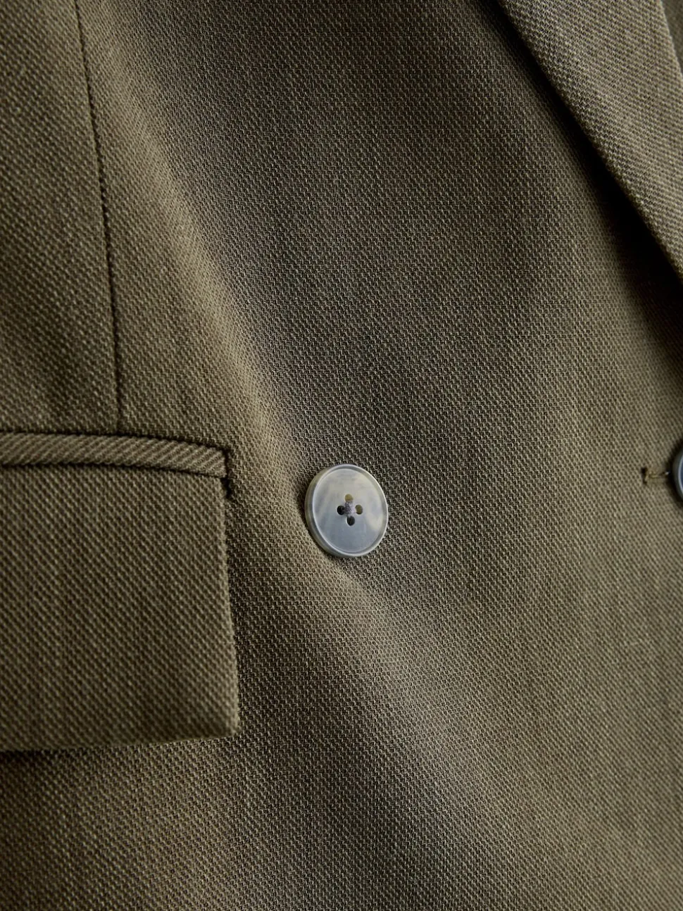 Kakigroen - Relaxed Crosshatch Blazer
