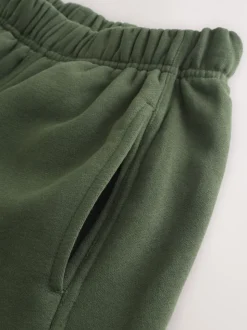 Kakigroen - Superzachte Peached Essentials Cocoon joggingbroeken met barrel pijpen