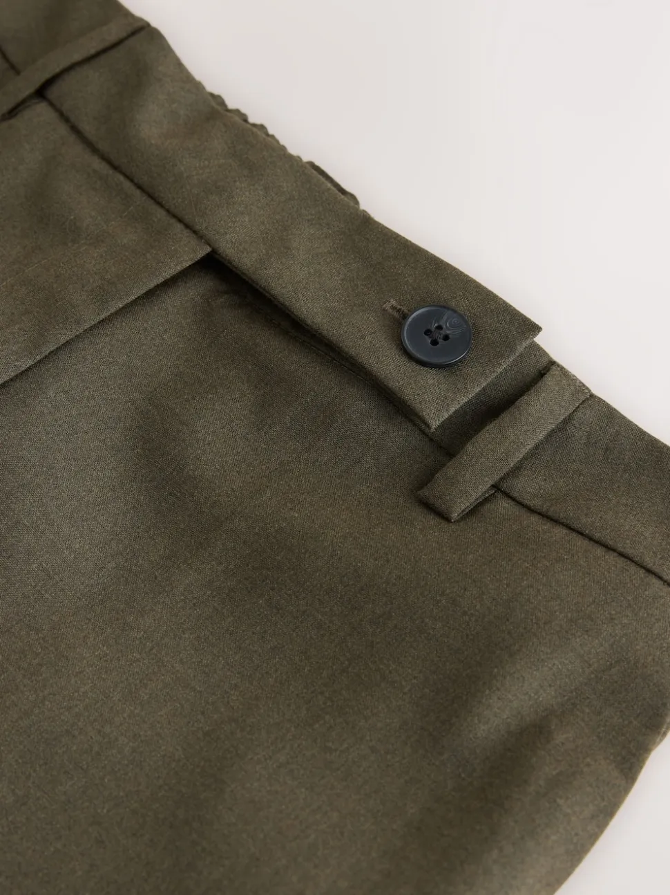 Kakigroen - Tailored Bootcut Trousers With Wool