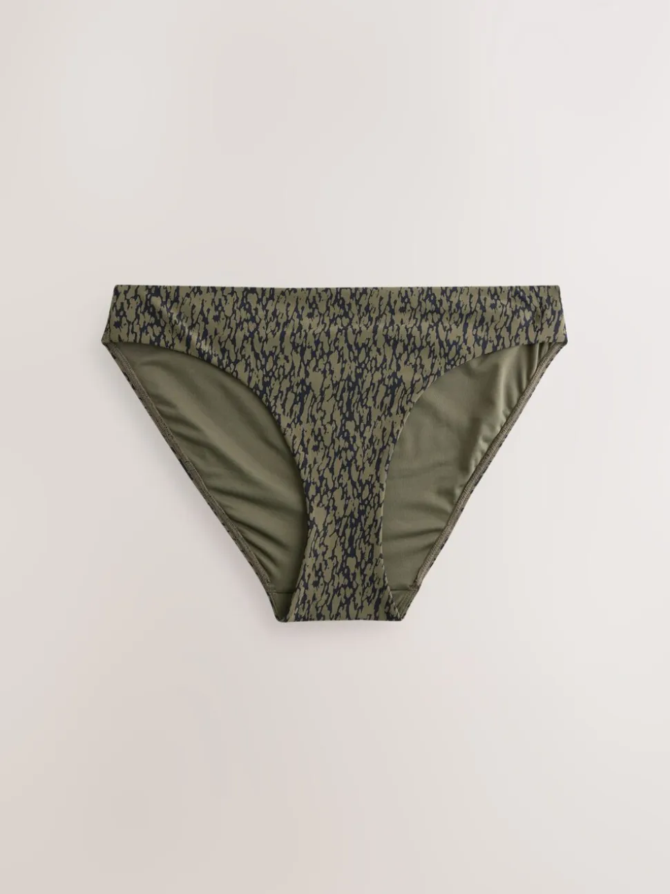 Kakigroen/zwart - Bikinibroekjes