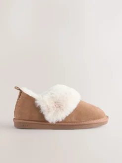 Kastanjebruin - Suède Shoot pantoffels