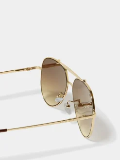 Katie Loxton Bali Gold Metal Sunglasses