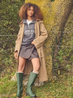 Khaki - Kniehoge Laarzen