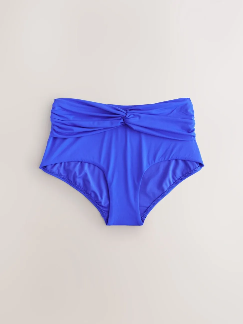 Kobaltblauw - Bikini broekje met print
