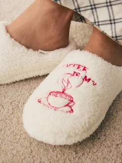Koffie - Mule Borg Pantoffels
