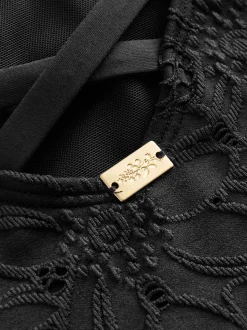 Laura Ashley buikcorrigerend Broderie Zwempak