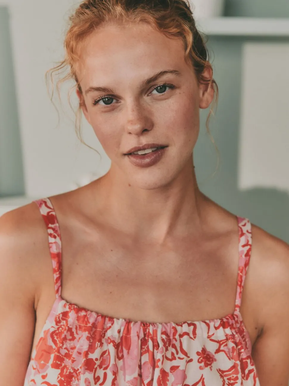 Laura Ashley Cotton Scalloped Slip Nightie