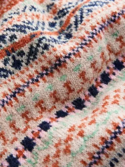 Laura Ashley Fairisle Crew Neck Knit Jumper