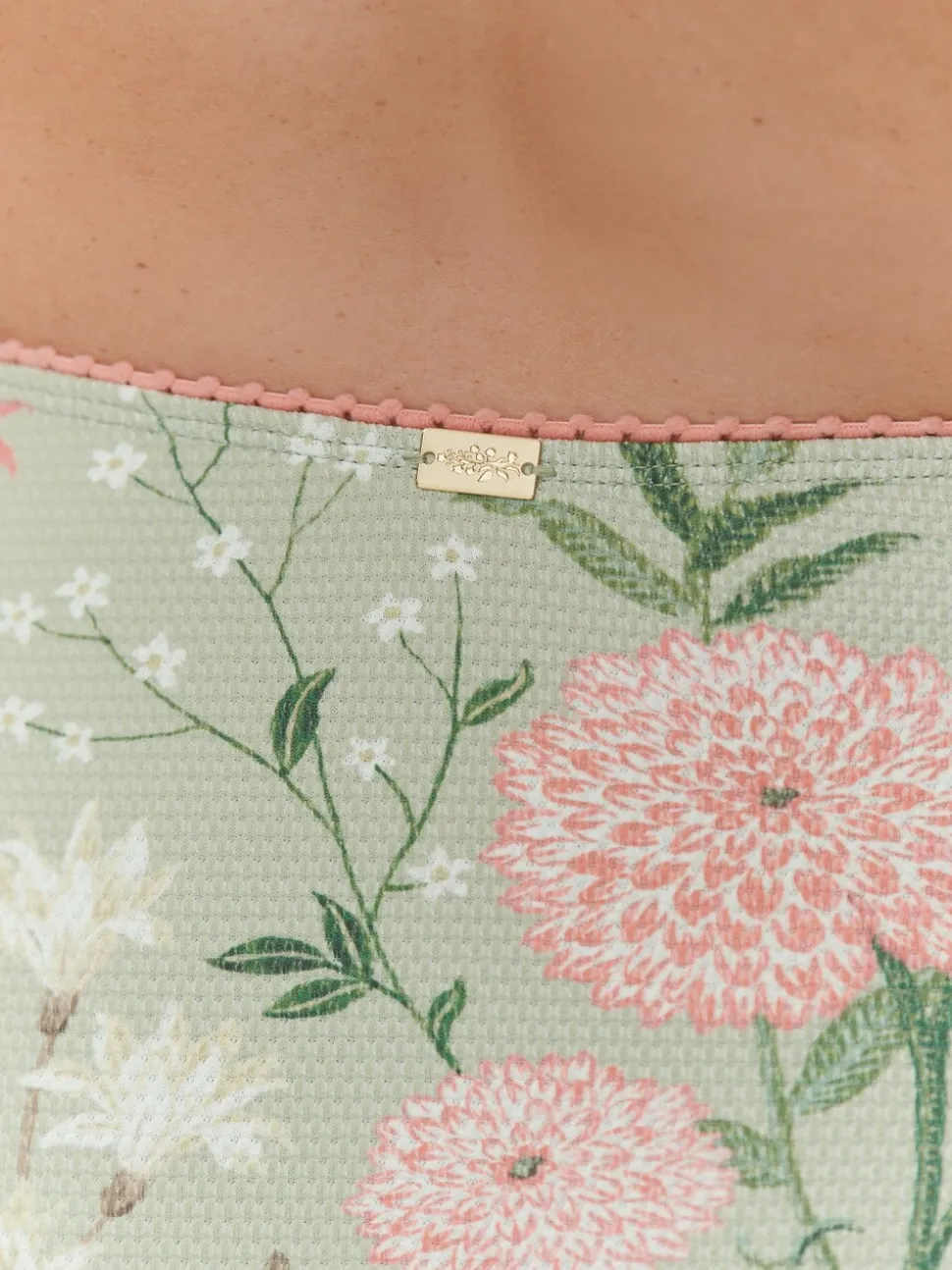 Laura Ashley hoog uitgesneden bikinibroekje