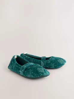 Laura Ashley Mary Jane Slippers