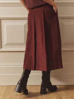 Laura Ashley Maxi Cord Skirt