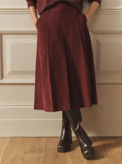 Laura Ashley Maxi Cord Skirt