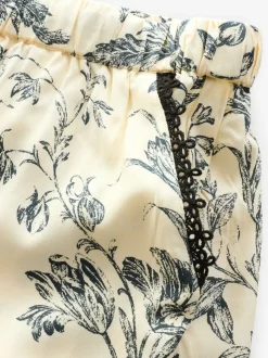 Laura Ashley viscose pyjama met knopen