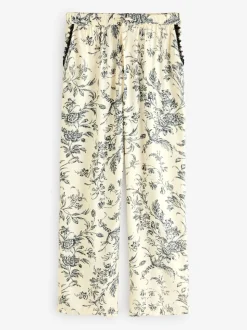 Laura Ashley viscose pyjama met knopen