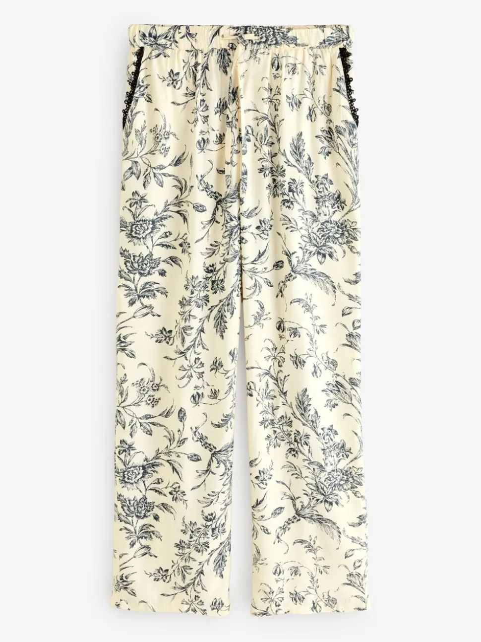 Laura Ashley viscose pyjama met knopen