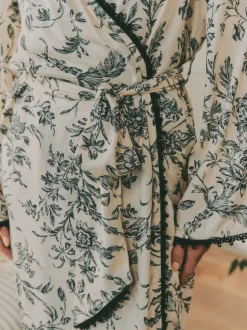Laura Ashley Viscose Robe