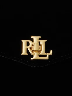 Lauren Ralph Lauren Farrah Velvet Small Satchel