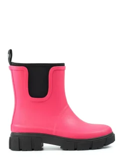 Lazy Dogz Pink Lake Ankle Wellingtons