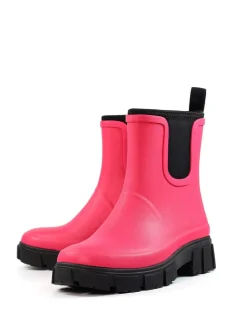 Lazy Dogz Pink Lake Ankle Wellingtons
