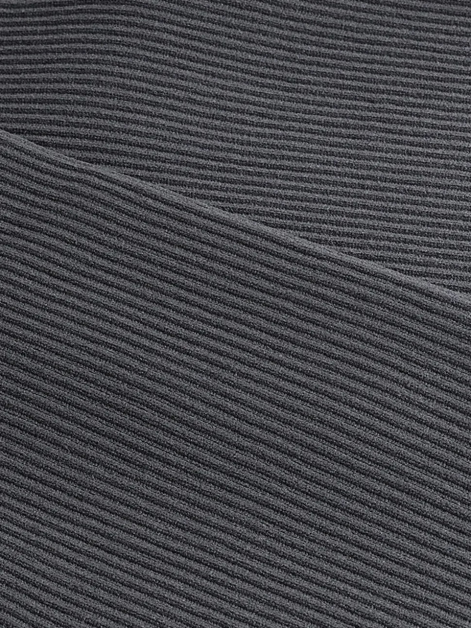 Leisteen grijs - Geribbelde naadloze legging met hoge taille